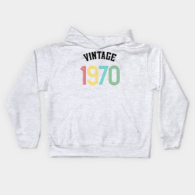 Trendy Vintage Kids Hoodie by Hastag Pos